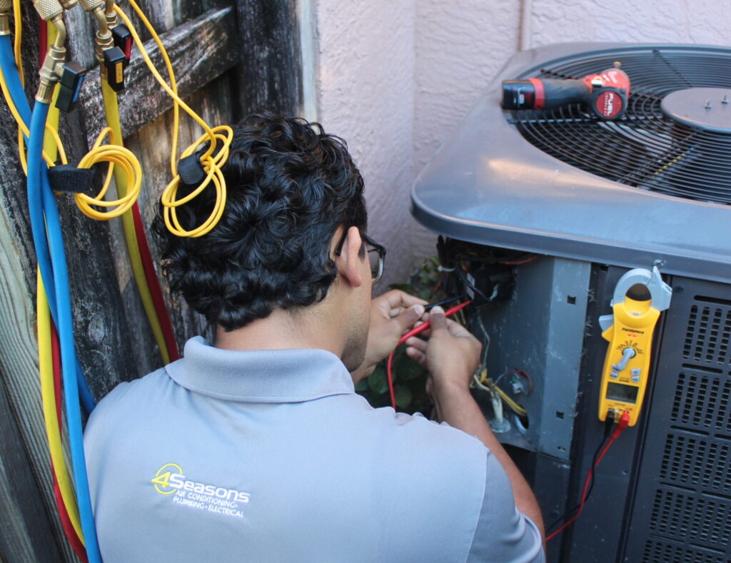 Tech Working On Unit 11